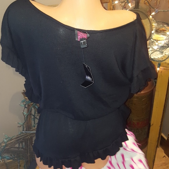 Bebe animal print light weight sweater XS NWT - Picture 4 of 5